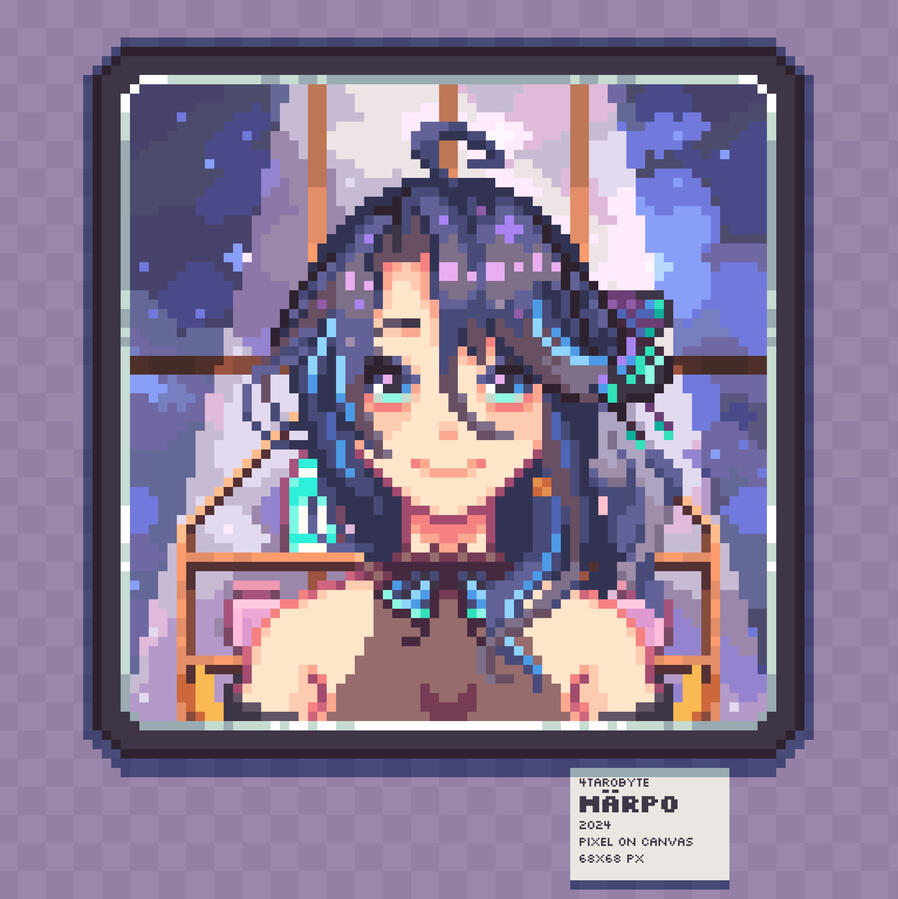 Pixel fanart for Marpo Elder (2024)