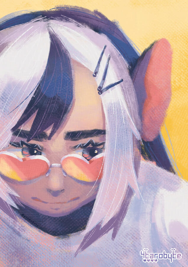 Taro digital portrait (2024)