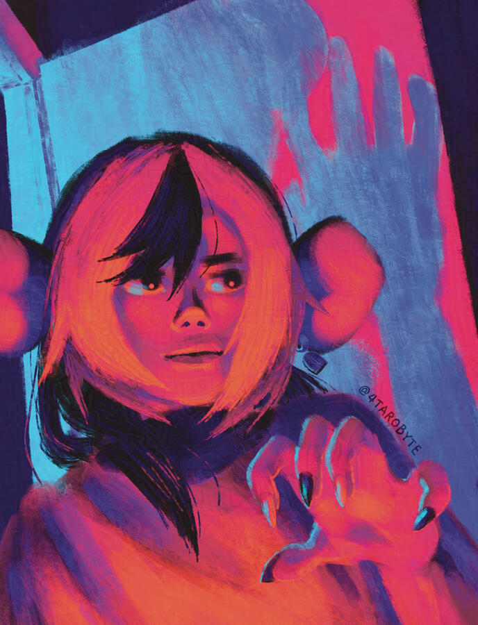 Taro digital portrait (2024)